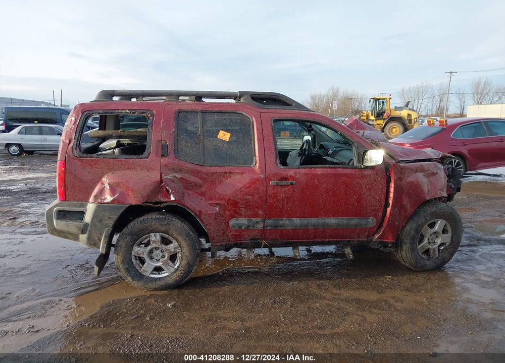 2005 NISSAN XTERRA S VIN: 5N1AN08W45C619572