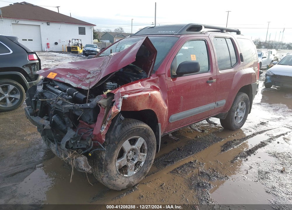 2005 NISSAN XTERRA S VIN: 5N1AN08W45C619572