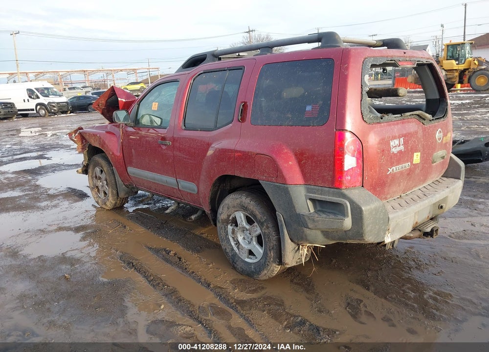2005 NISSAN XTERRA S VIN: 5N1AN08W45C619572