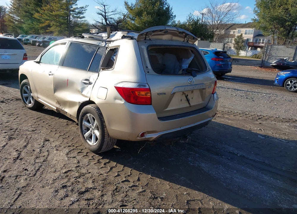 2009 TOYOTA HIGHLANDER VIN: JTEDS41A692084543
