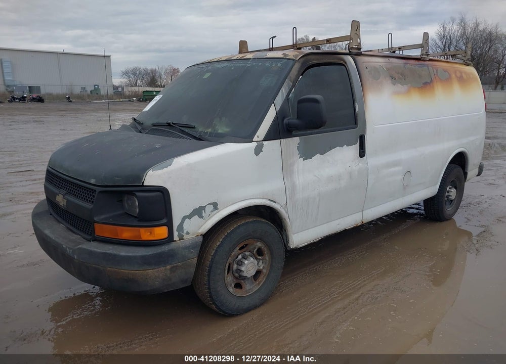 2007 CHEVROLET EXPRESS WORK VAN VIN: 1GCHG35U371192286