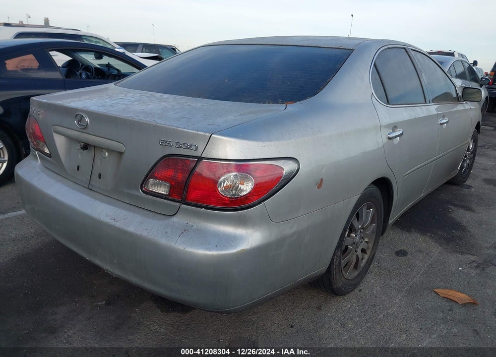 2004 LEXUS ES 330 VIN: JTHBA30G140016653