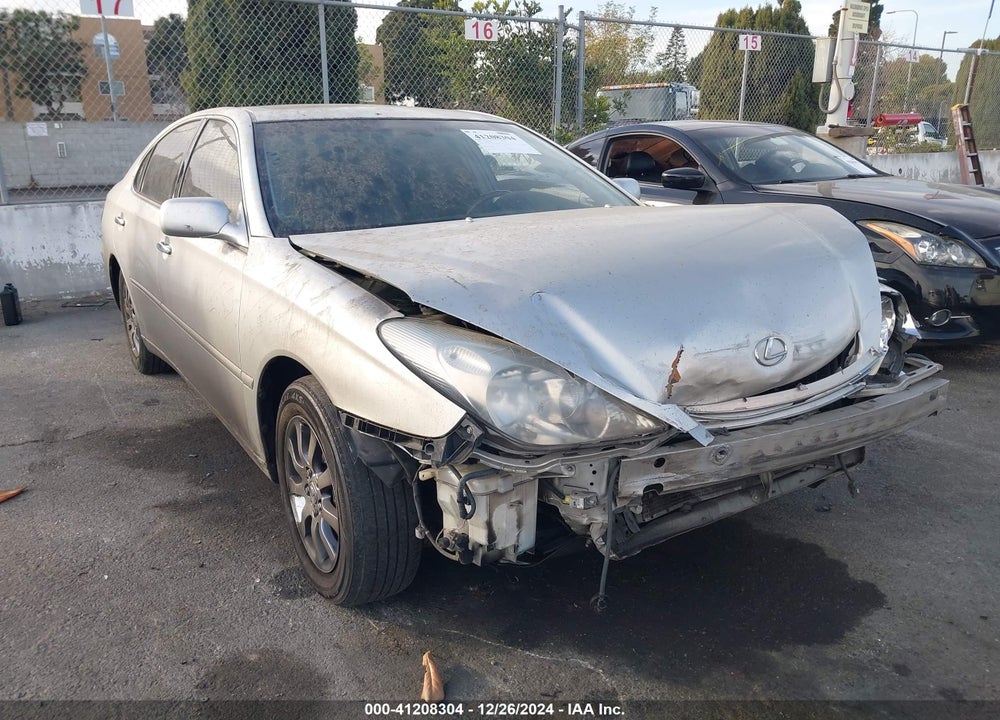 2004 LEXUS ES 330 VIN: JTHBA30G140016653