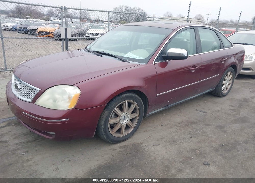 2005 FORD FIVE HUNDRED LIMITED VIN: 1FAFP25105G200920