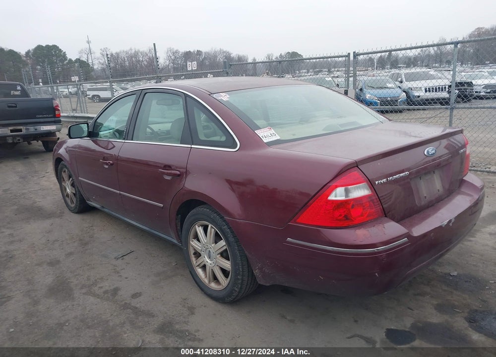 2005 FORD FIVE HUNDRED LIMITED VIN: 1FAFP25105G200920