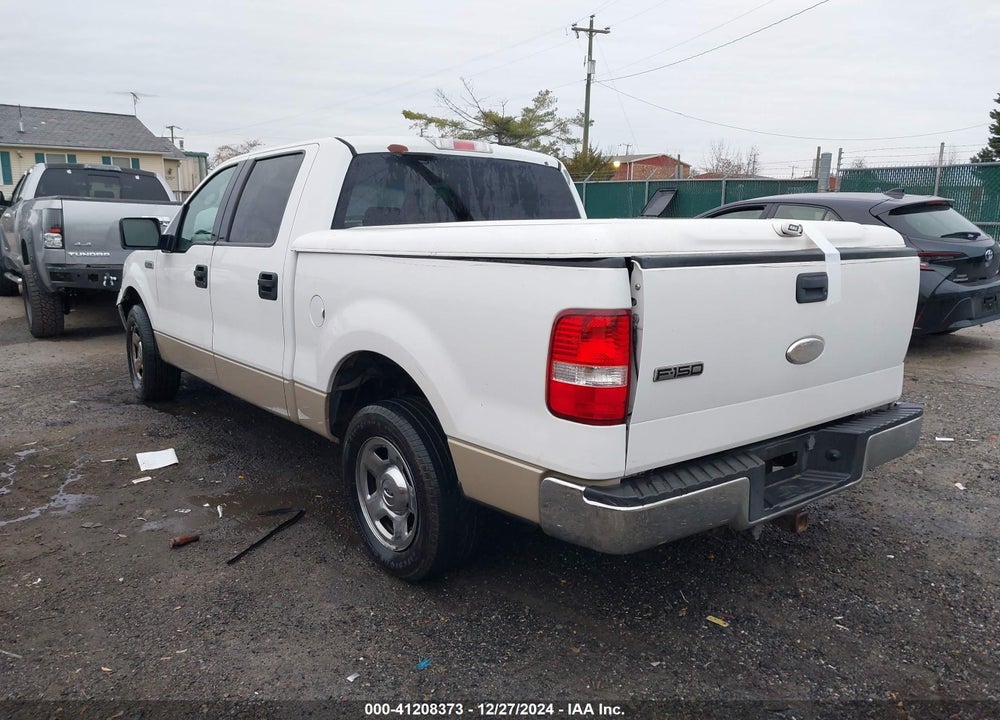2007 FORD F150 SUPERCREW VIN: 1FTPW12V37KD35263