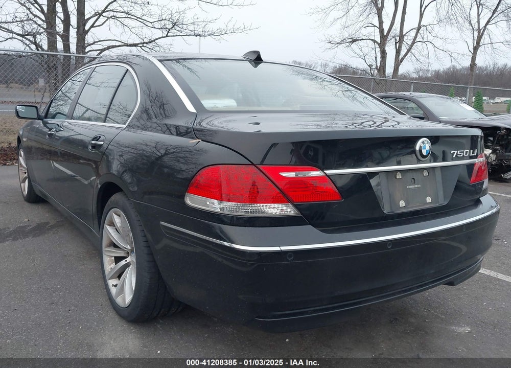 2007 BMW 750LI VIN: WBAHN83597DT69529