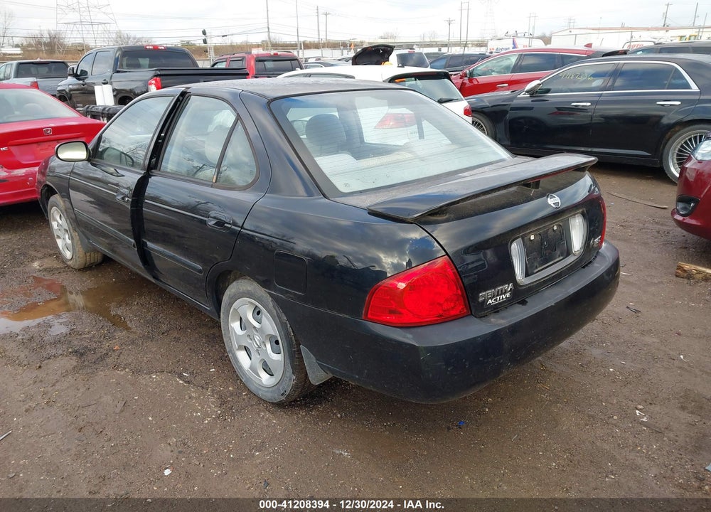 2006 NISSAN SENTRA 1.8/1.8S VIN: 3N1CB51D56L627927