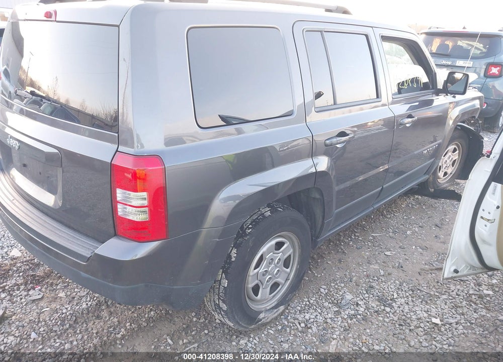 2017 JEEP PATRIOT SPORT VIN: 1C4NJPBB1HD166980