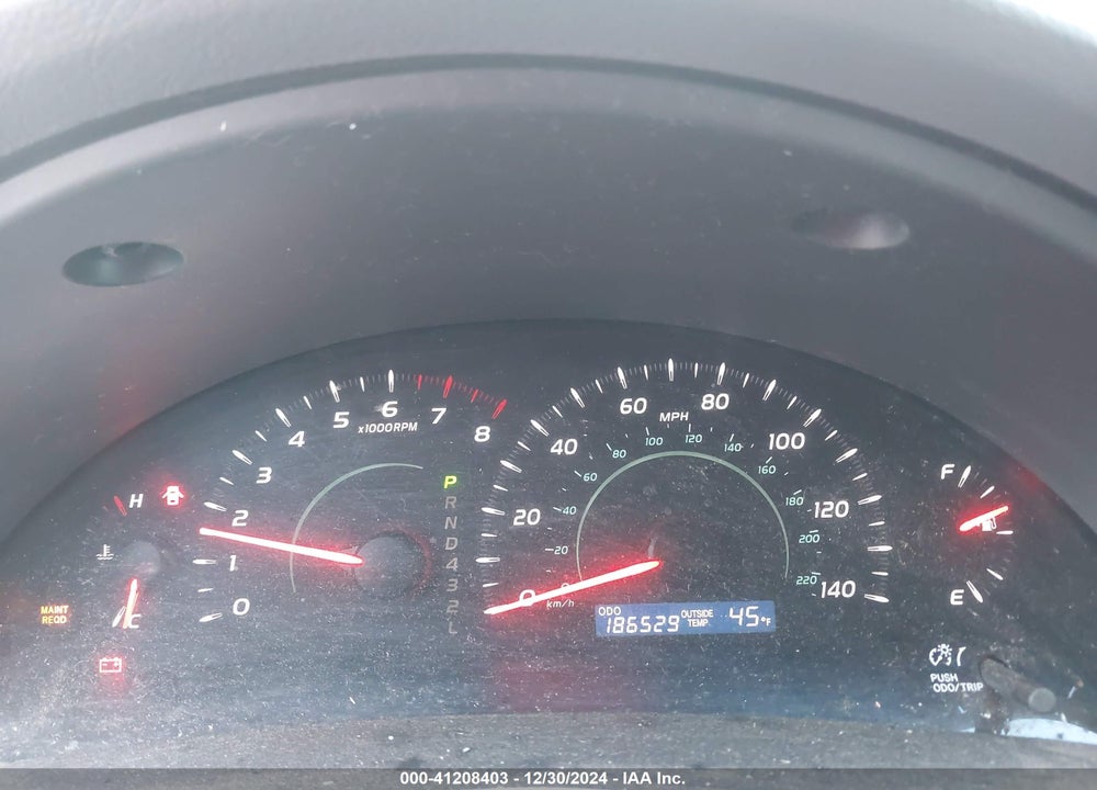2009 TOYOTA CAMRY SE/LE/XLE VIN: 4T4BE46K09R077081