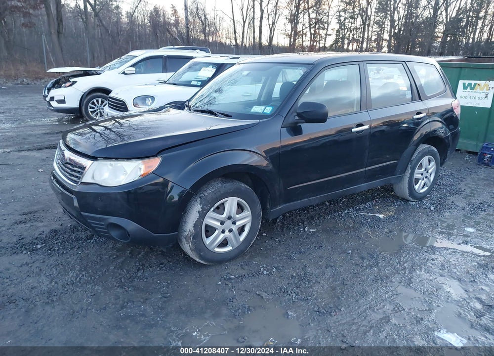 2009 SUBARU FORESTER 2.5X VIN: JF2SH61629H754783