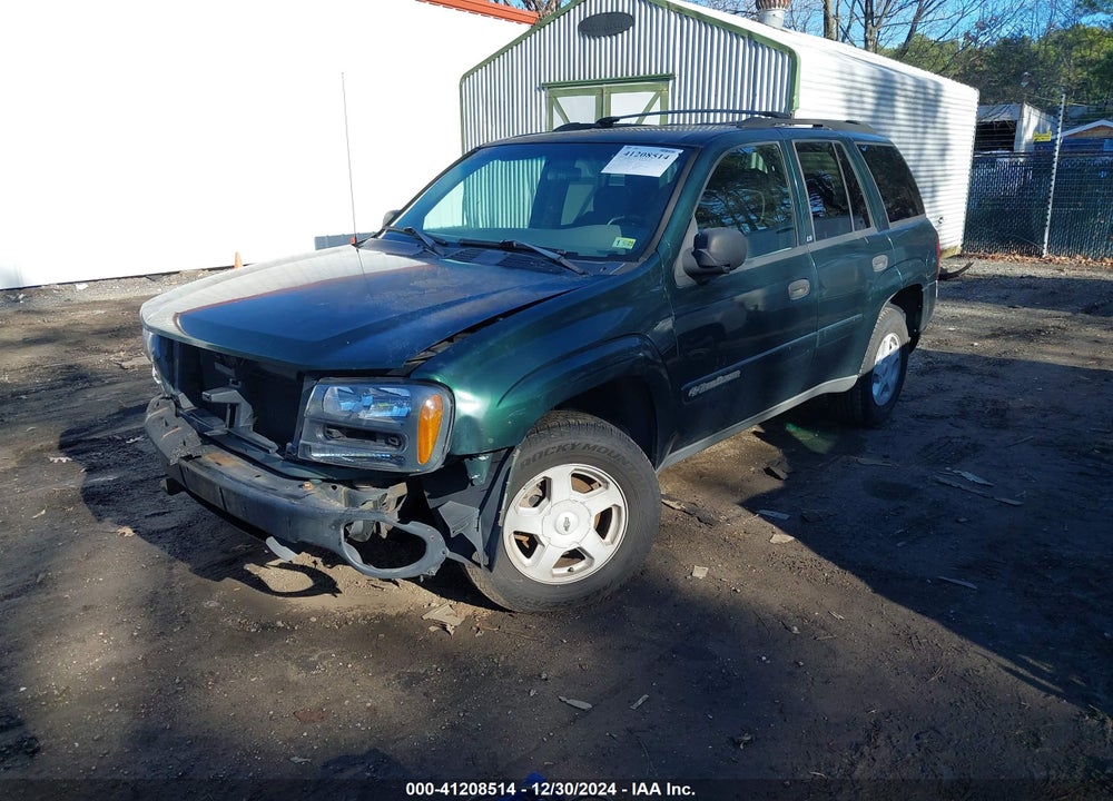 2002 CHEVROLET TRAILBLAZER VIN: 1GNDS13S122393858