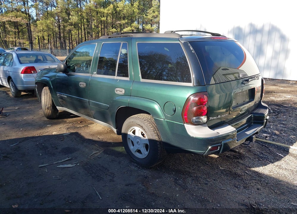 2002 CHEVROLET TRAILBLAZER VIN: 1GNDS13S122393858