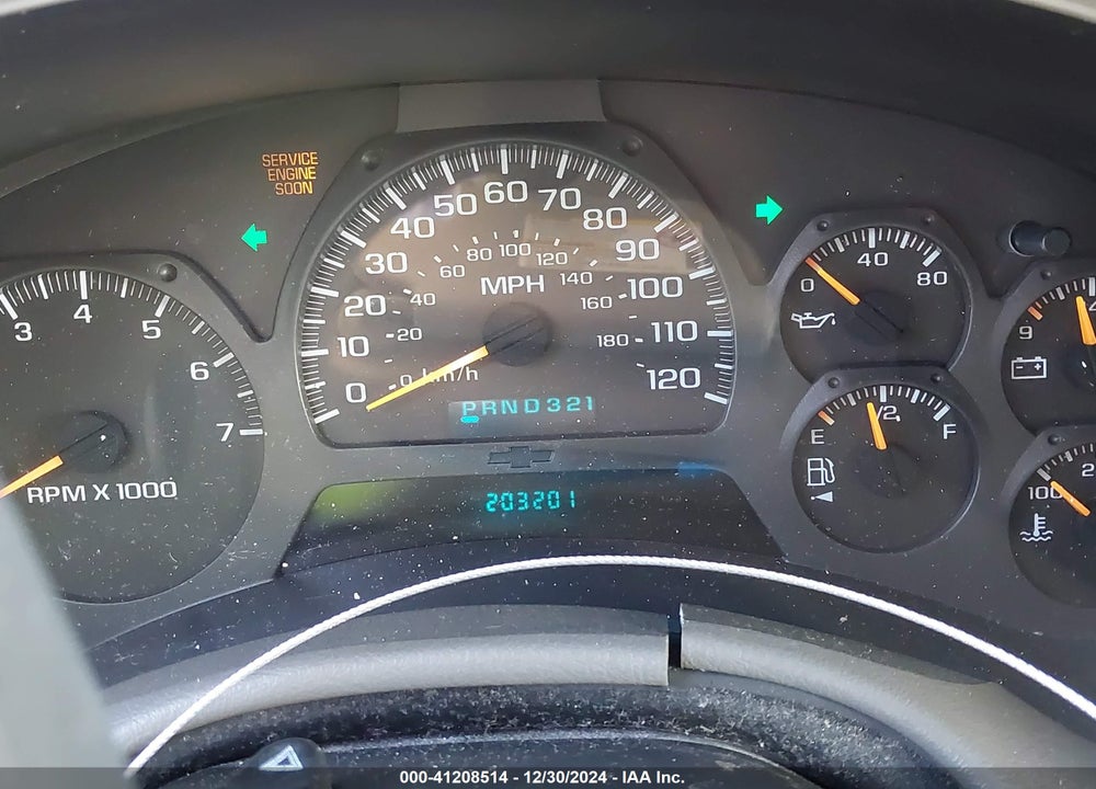 2002 CHEVROLET TRAILBLAZER VIN: 1GNDS13S122393858