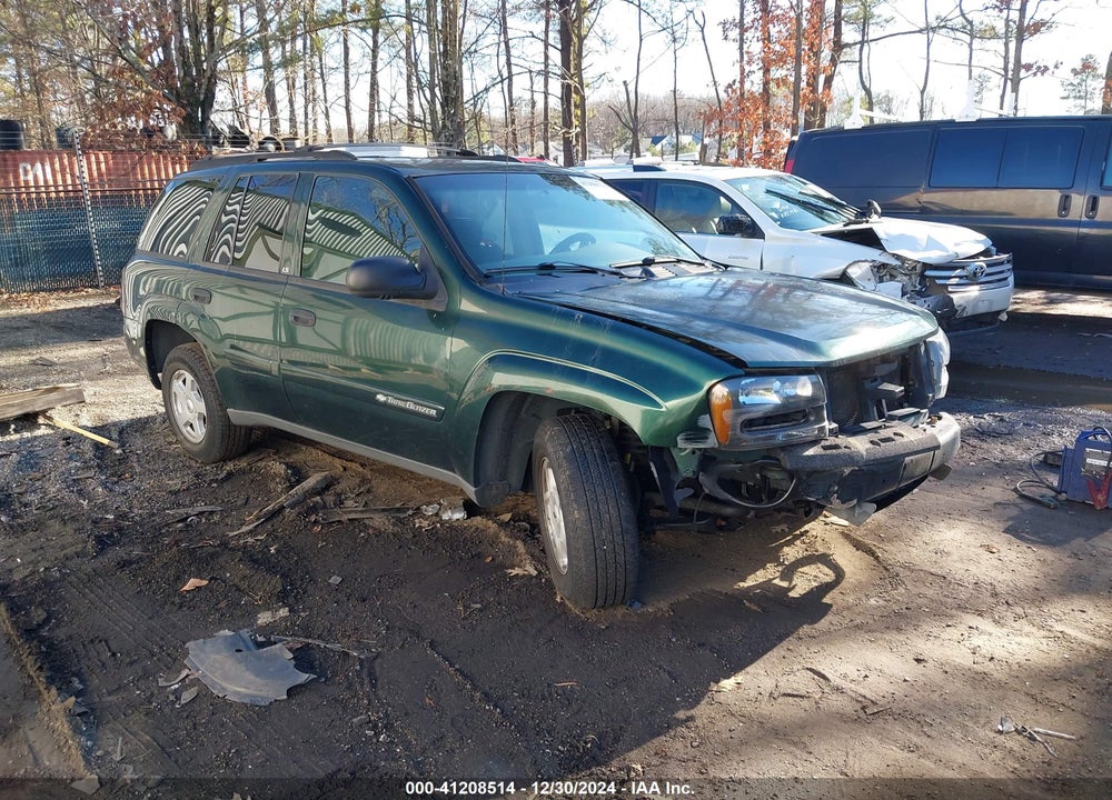 2002 CHEVROLET TRAILBLAZER VIN: 1GNDS13S122393858