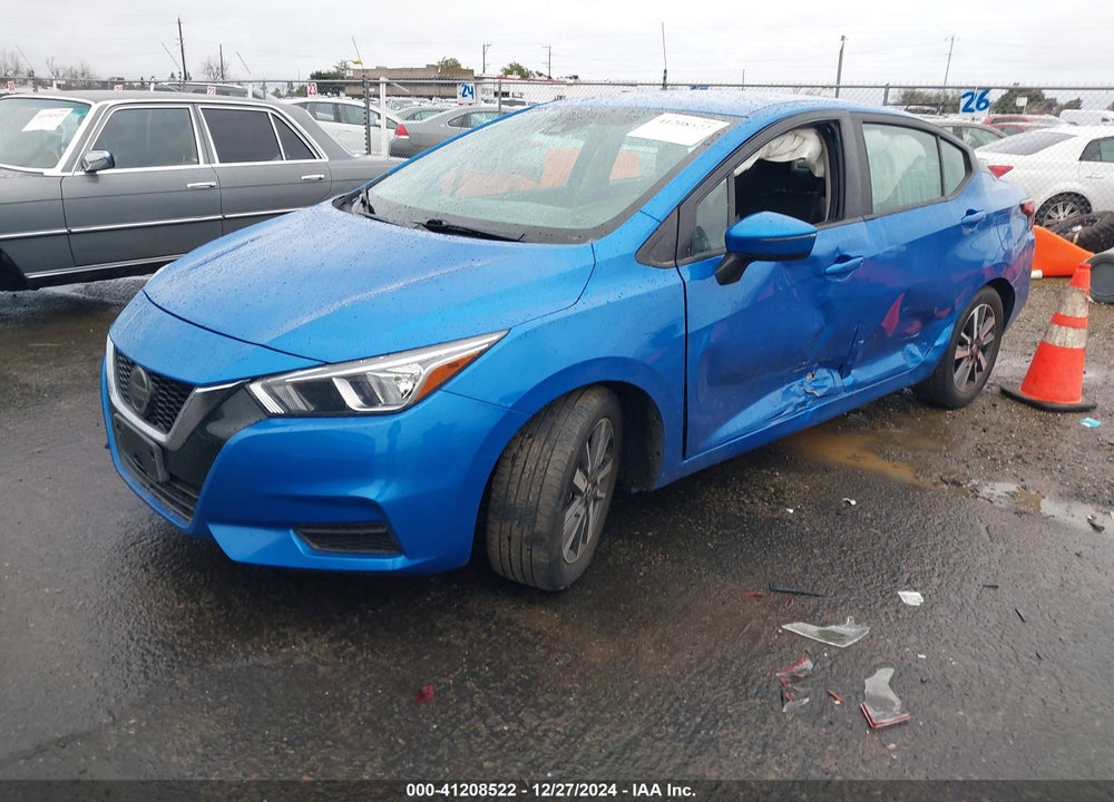 2021 NISSAN VERSA SV XTRONIC CVT VIN: 3N1CN8EVXML891475