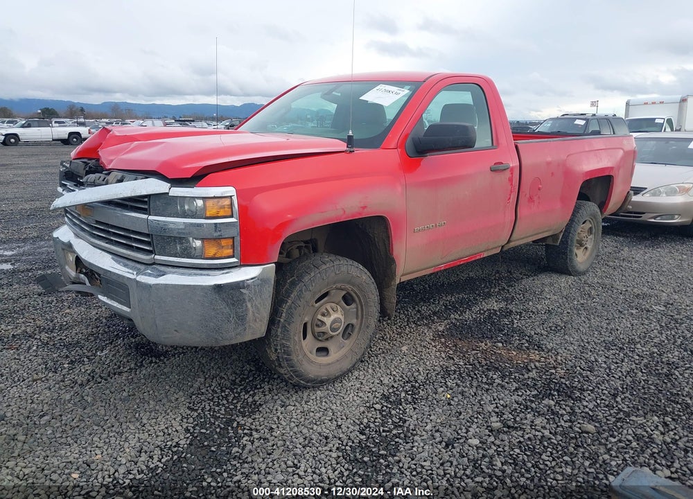 2016 CHEVROLET SILVERADO 2500HD VIN: 1GC0KUEG0GZ371432