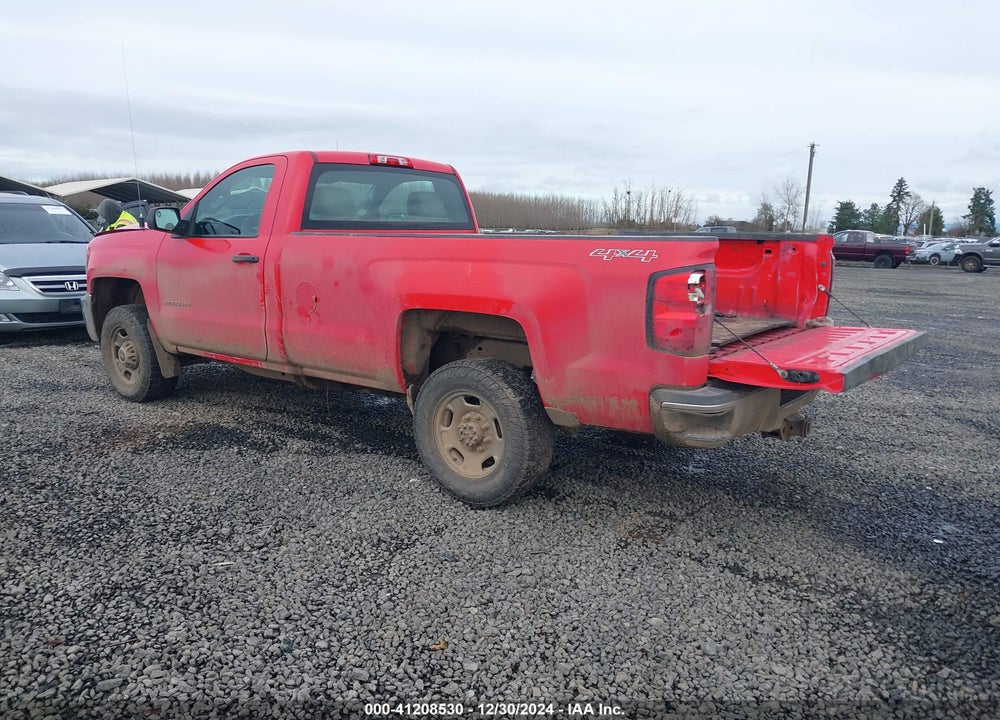 2016 CHEVROLET SILVERADO 2500HD VIN: 1GC0KUEG0GZ371432