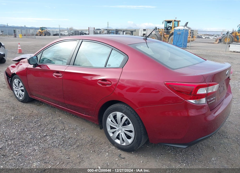 2023 SUBARU IMPREZA VIN: 4S3GKAB63P3605722