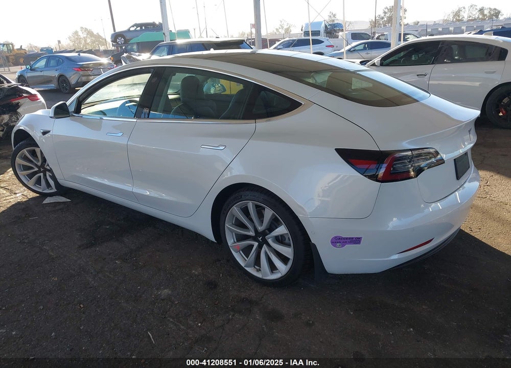 2019 TESLA MODEL 3 VIN: 5YJ3E1EA7KF437908