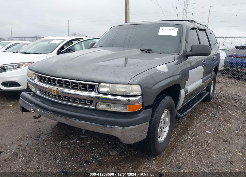 2001 CHEVROLET TAHOE K1500 VIN: 1GNEK13T61J232455