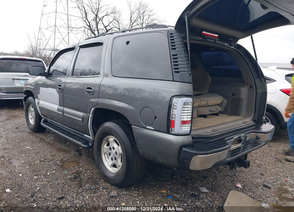2001 CHEVROLET TAHOE K1500 VIN: 1GNEK13T61J232455
