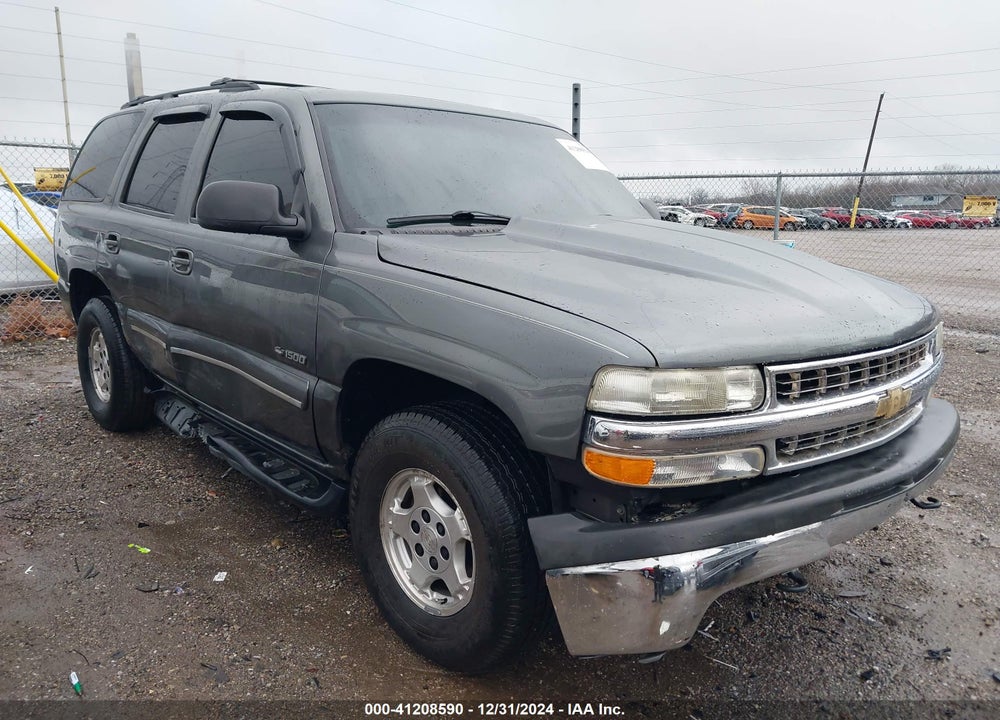 2001 CHEVROLET TAHOE K1500 VIN: 1GNEK13T61J232455
