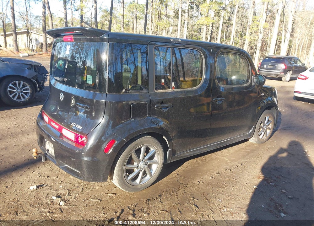 2009 NISSAN CUBE S/SL VIN: JN8AZ28R59T104038