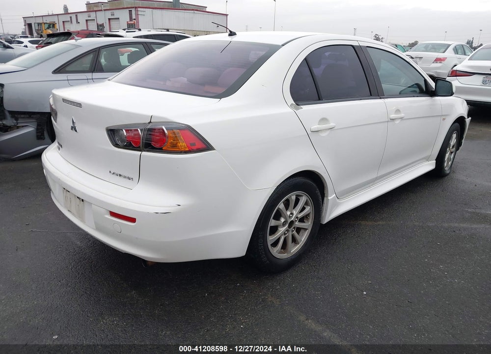 2012 MITSUBISHI LANCER SE VIN: JA32V2FW0CU017216