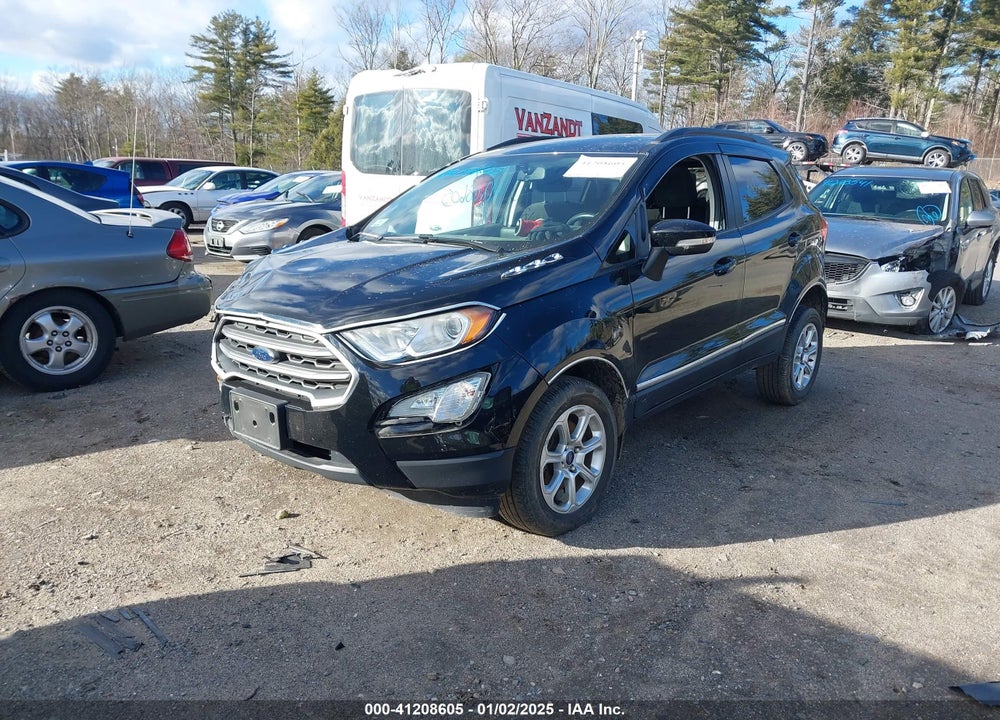 2019 FORD ECOSPORT SE VIN: MAJ6S3GL8KC265570