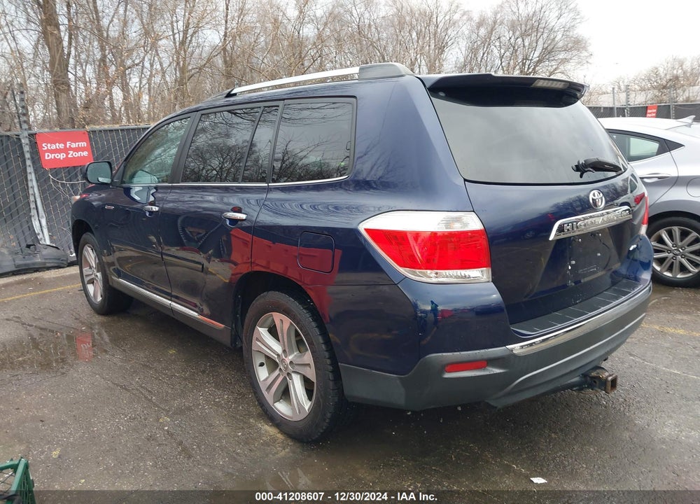 2012 TOYOTA HIGHLANDER LIMITED VIN: 5TDDK3EH1CS095018
