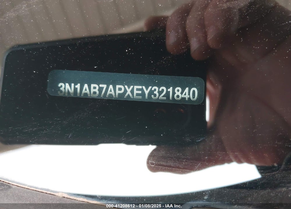 2014 NISSAN SENTRA VIN: 3N1AB7APXEY321840