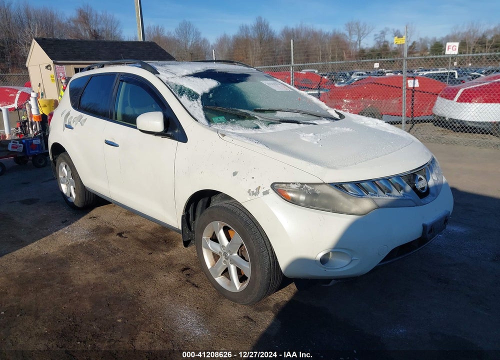 2010 NISSAN MURANO S/SL/LE VIN: JN8AZ1MW2AW105222