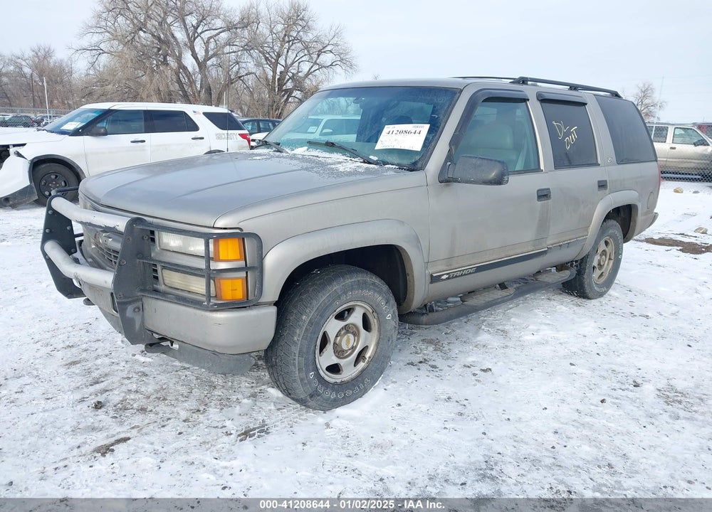 2000 CHEVROLET TAHOE K1500 VIN: 1GNEK13R2YR116525