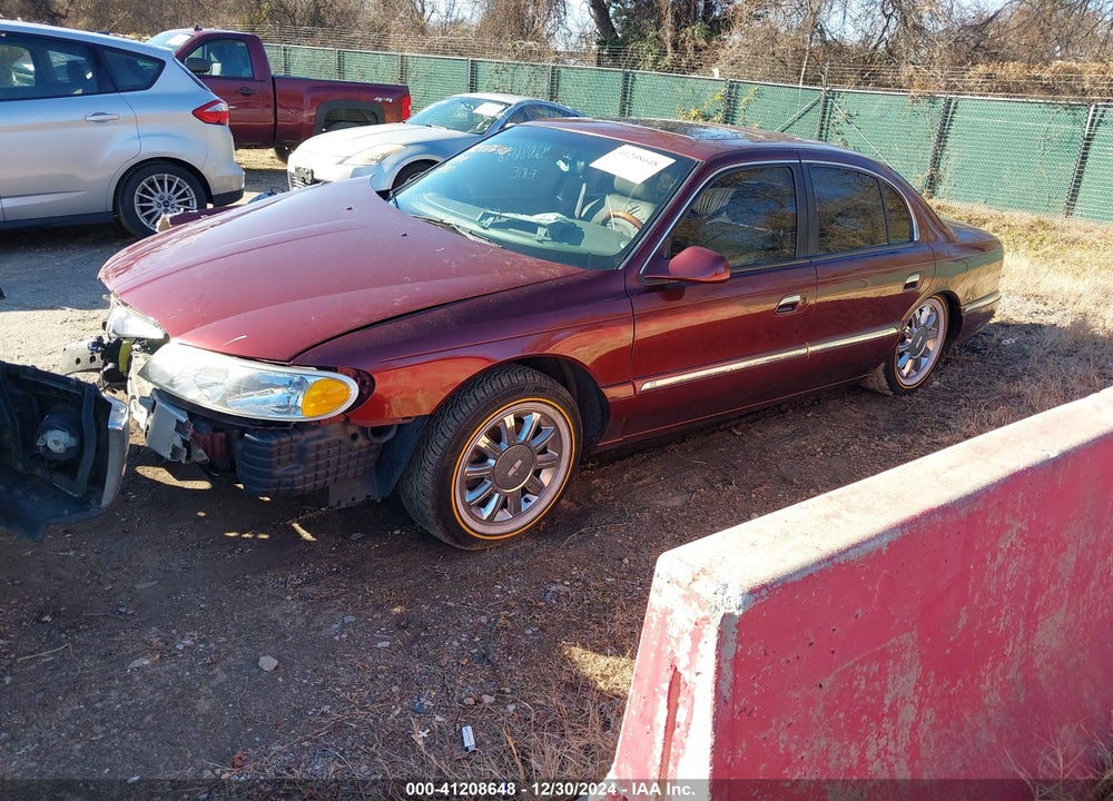 2002 LINCOLN CONTINENTAL VIN: 1LNHM97V22Y689147