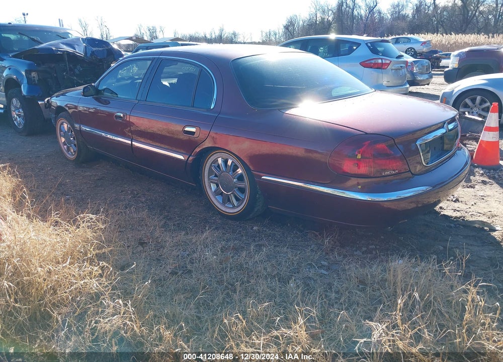 2002 LINCOLN CONTINENTAL VIN: 1LNHM97V22Y689147