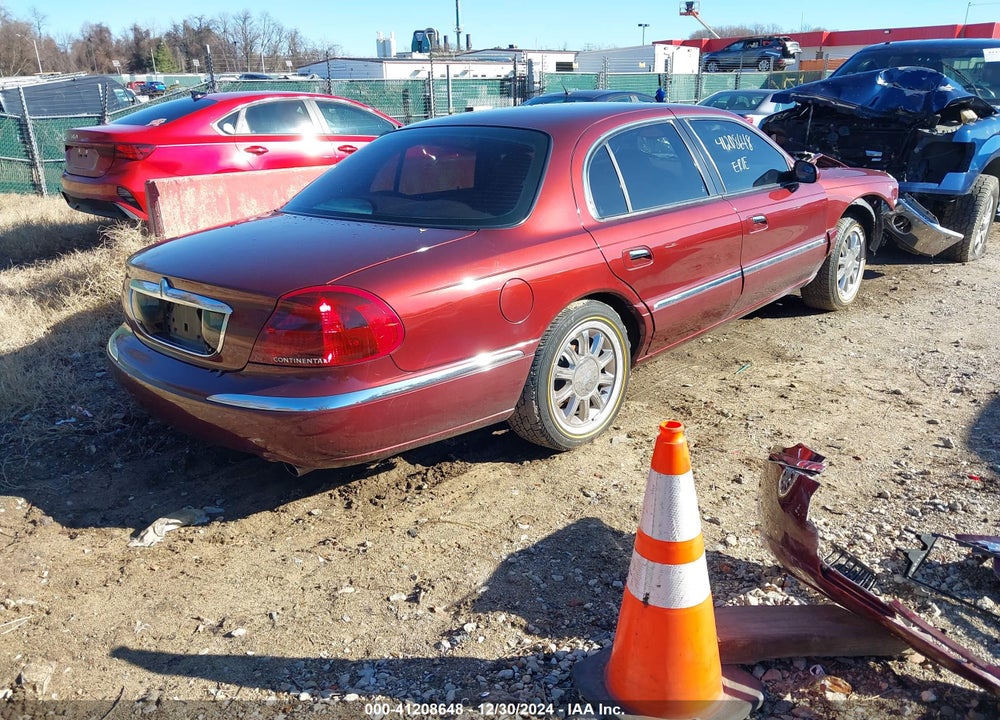 2002 LINCOLN CONTINENTAL VIN: 1LNHM97V22Y689147