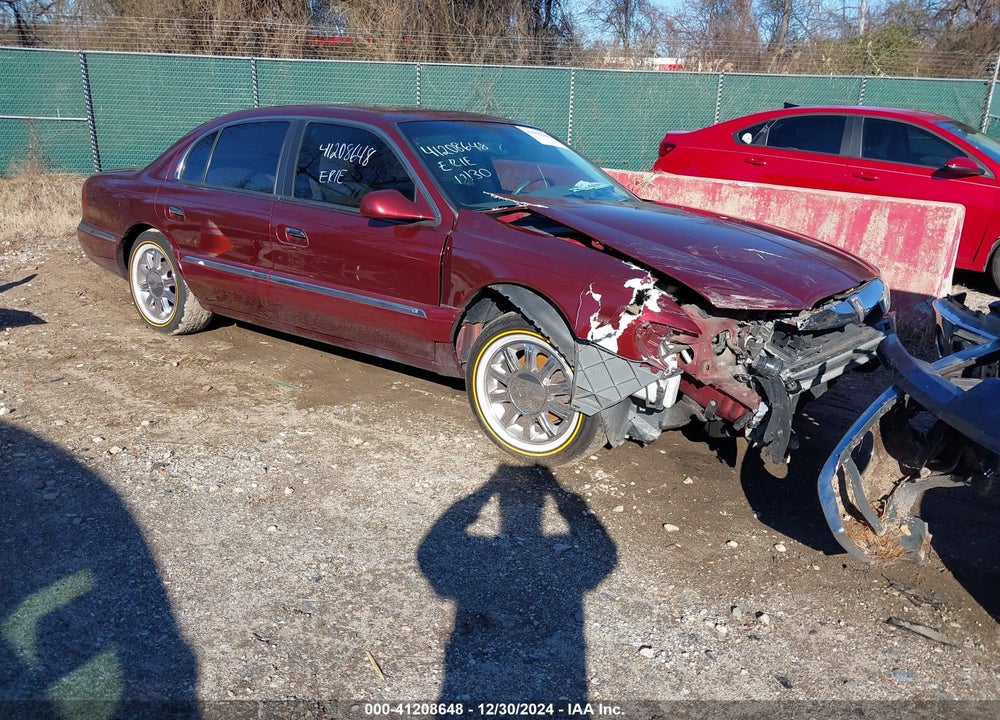 2002 LINCOLN CONTINENTAL VIN: 1LNHM97V22Y689147