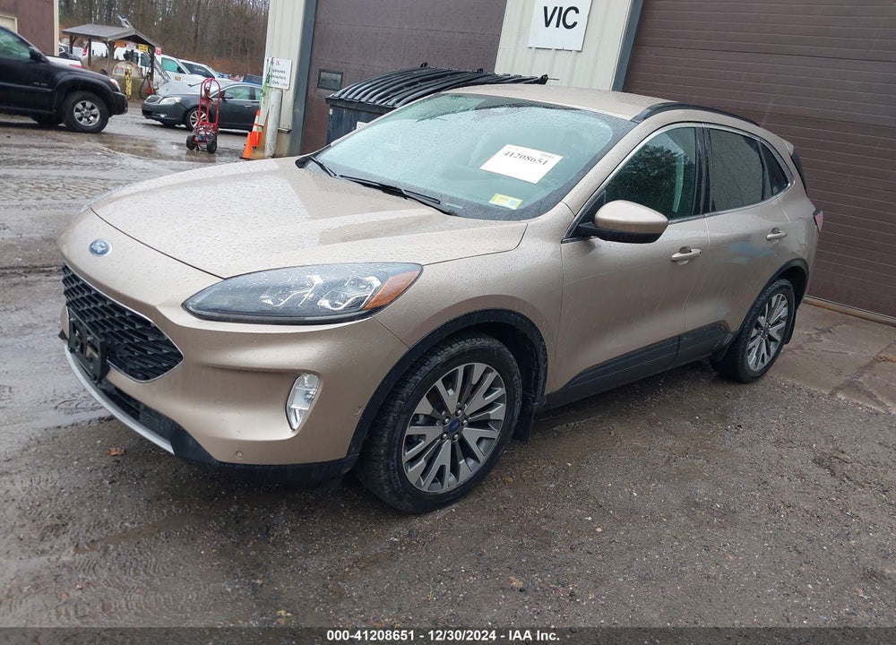 2021 FORD ESCAPE TITANIUM HYBRID VIN: 1FMCU9DZXMUA66161