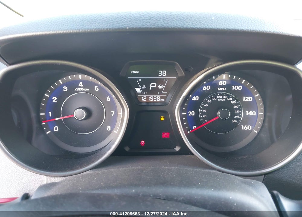 2014 HYUNDAI ELANTRA SE VIN: 5NPDH4AE9EH533728