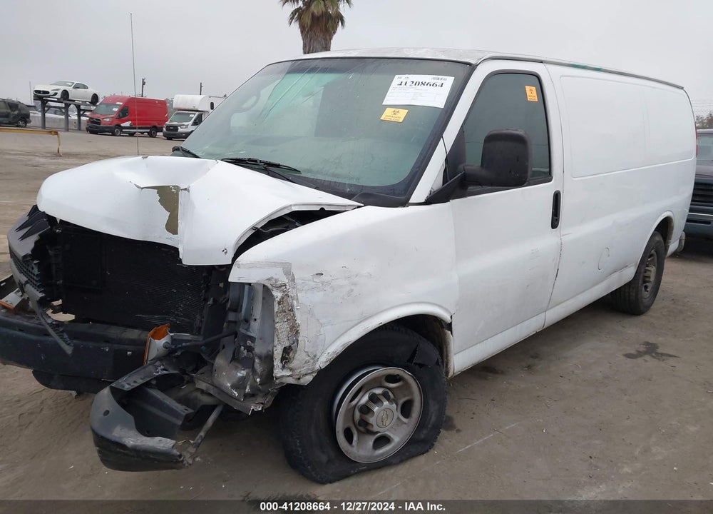 2008 CHEVROLET EXPRESS WORK VAN VIN: 1GCGG25C581119323