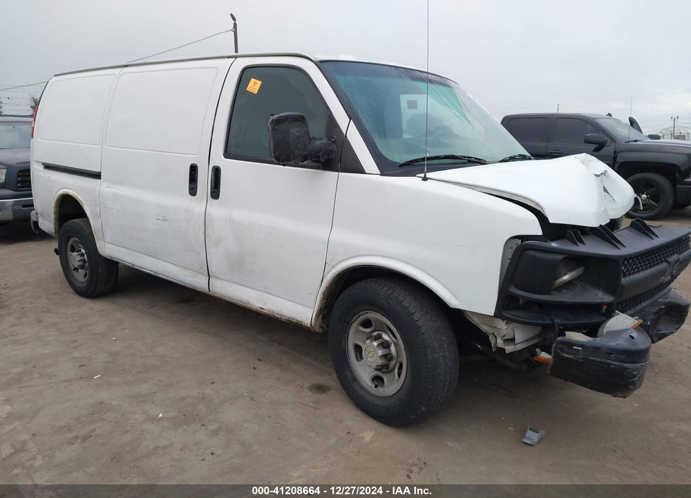 2008 CHEVROLET EXPRESS WORK VAN VIN: 1GCGG25C581119323