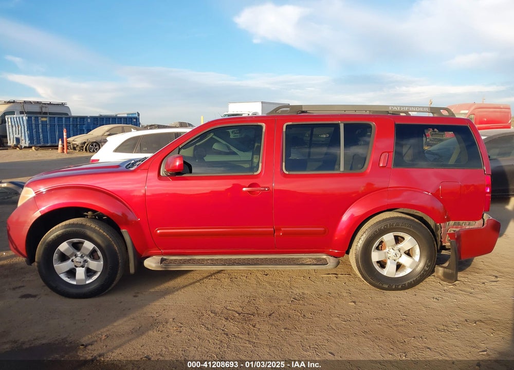 2007 NISSAN PATHFINDER SE VIN: 5N1AR18U17C602305