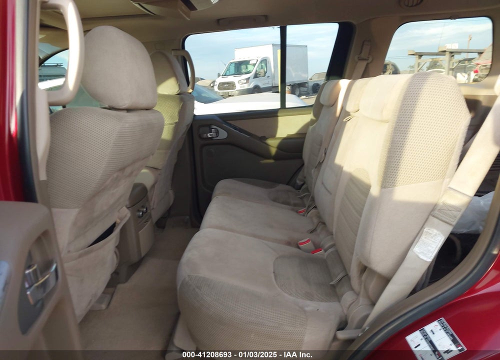 2007 NISSAN PATHFINDER SE VIN: 5N1AR18U17C602305