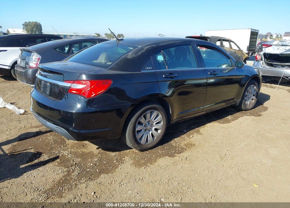 2011 CHRYSLER 200 LX VIN: 1C3BC4FB0BN611155