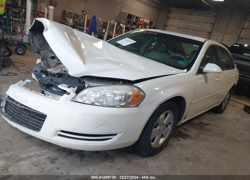 2008 CHEVROLET IMPALA LT VIN: 2G1WT58N681265514