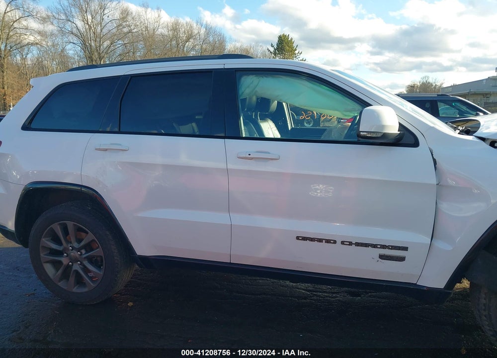 2016 JEEP GRAND CHEROKEE LIMITED 75TH ANNIVERSARY VIN: 1C4RJFBG2GC343600