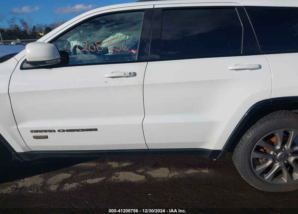 2016 JEEP GRAND CHEROKEE LIMITED 75TH ANNIVERSARY VIN: 1C4RJFBG2GC343600