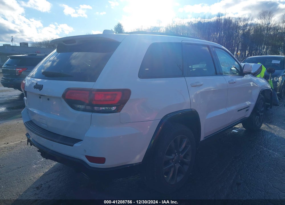 2016 JEEP GRAND CHEROKEE LIMITED 75TH ANNIVERSARY VIN: 1C4RJFBG2GC343600
