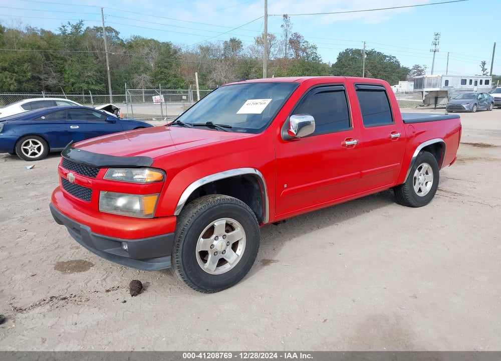 2009 CHEVROLET COLORADO LT VIN: 1GCCS139498103539
